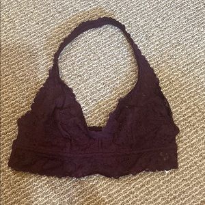 Maroon bralette AE